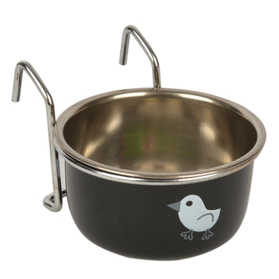 10 Oz. KE-3291HP 6 Adet Renkli Askılı Kancalı Çelik Kuş Yemliği - Thumbnail