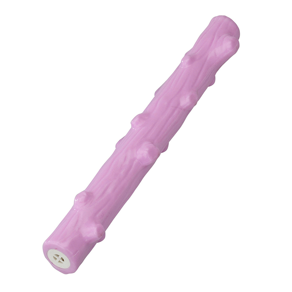 303/421307 Köpek Çilek Aromalı Lastik Çubuk 30 cm Pembe