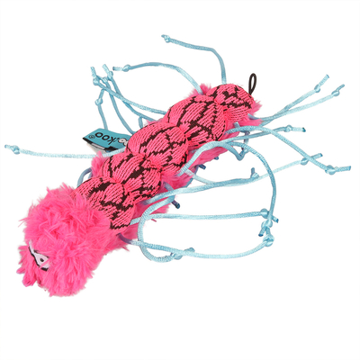 409/463956 Kedi Catnipli Hareketli 24 ayaklı Karışık Renkli Oyuncak 17x4x4 cm - Thumbnail