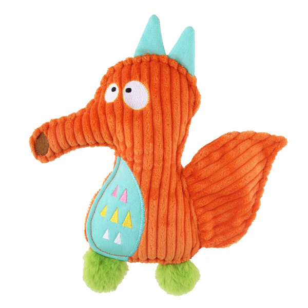 4113 Orman Kaşifi Kurt - Sesli Köpek Oyuncağı