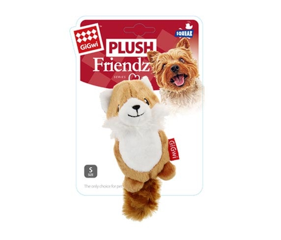 6162 Plush Friendz Öten Tilki Peluş Köpek Oyuncagı