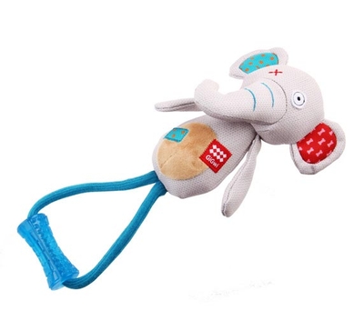 6199 Plush Friendz Öten Fil Diş Kaşıyıcılı - Thumbnail