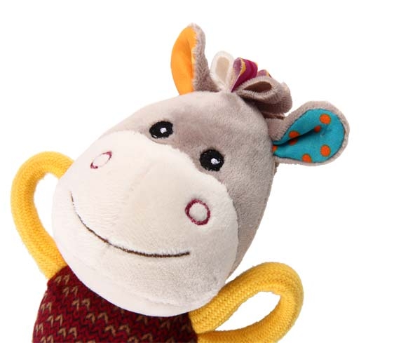 6284 Plush Friendz Sesli Eşek Peluş Köpek Oyuncagı