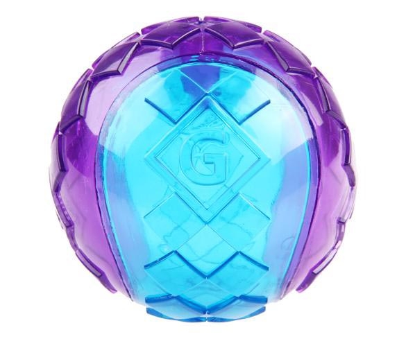 6297 Gigwi Ball Sert Top 6 cm Şeffaf Renkli