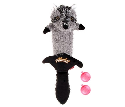 GiGwi - 6300 Plush Friendz Sesli Rakun Peluş Köpek Oyuncag