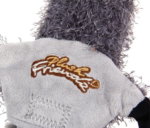 6301 Plush Friendz Sesli Rakun Peluş Köpek Oyuncag