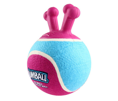 6330 Jumball Tenis Topu Tutmalı Bordo-Mavi - Thumbnail