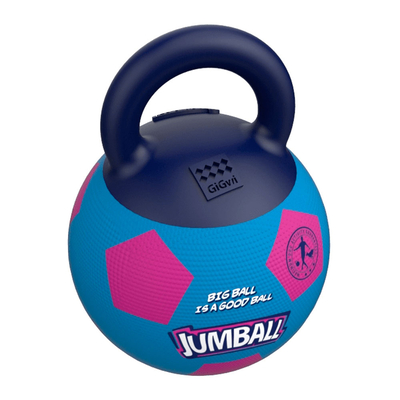 6337 Jumball Tutmalı Futbol Topu Köpek Oyuncağı - Thumbnail