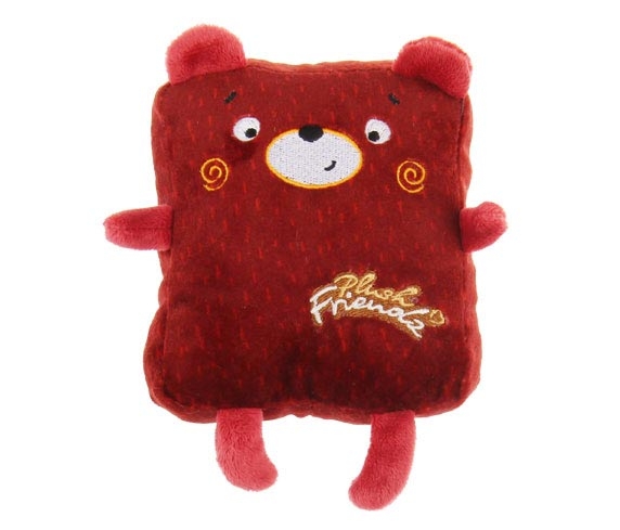 6412 Plush Friendz Kare Ayı Sesli Oyuncak