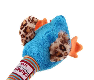 6626 Plush Friendz Ördek Mavi Oyuncak Kemik Sesli - Thumbnail