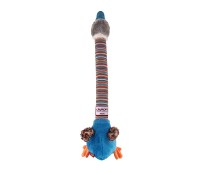 GiGwi - 6631 Plush Friendz Ördek Mavi Oyuncak Kemik Sesli