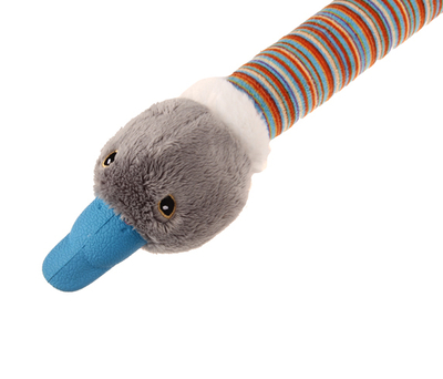 6631 Plush Friendz Ördek Mavi Oyuncak Kemik Sesli - Thumbnail