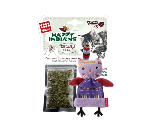 7264 Catnip Hazneli Baykuş Kedi Oyuncagı