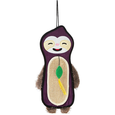 GiGwi - 7531 Catnipli Sloth(Tembel Hayvan) Peluş Kedi Oyuncağı.