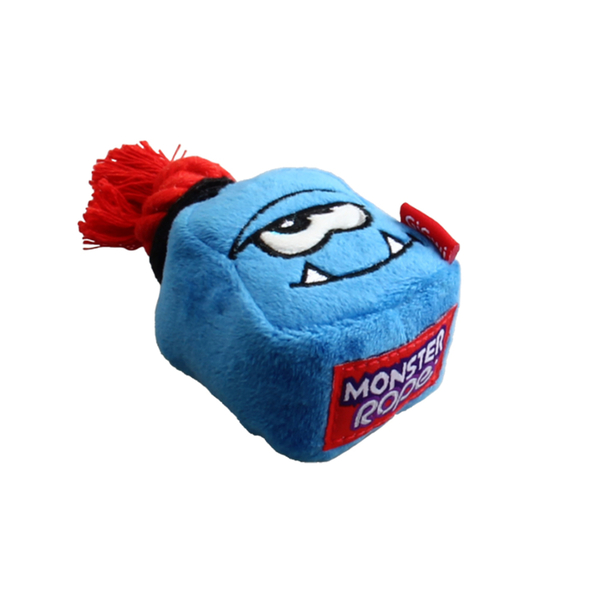 8024 Sesli Mavi Kare Peluş Canavar S