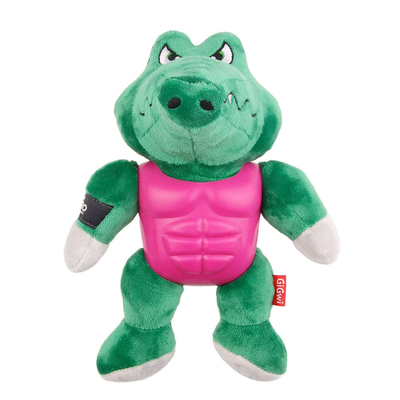 8091 Sesli Süper Kahraman Timsah Peluş Oyuncak - Thumbnail