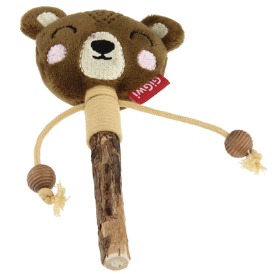 8520 Ahşap Kedi Oyun Stick Ayı - Thumbnail