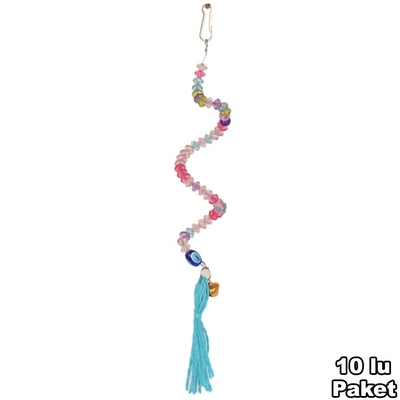 Fit Fly - Boncuklu Zilli Spiral Oyuncak 10'lu