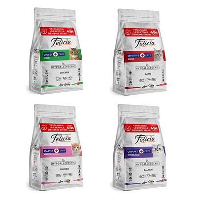 Felicia - Felicia 400g Mini Deneme Mama Seti 48 Ad. - OCAK