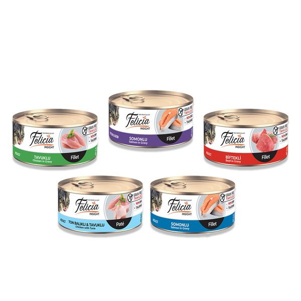 Felicia 85 gr Konserve Seti - HAZİRAN