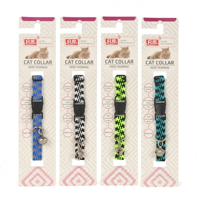 Flip - Flip Elastik Kedi Tasması-12 Adet
