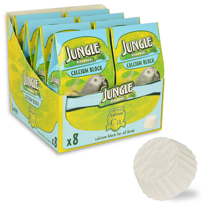 Jungle - Jungle Kalsiyum Blok (Gaga Taşı) Büyük 8'li Paket.