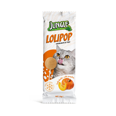 Ranova - Jungle Kedi Lolipop Bal Kabaklı *1,5g *12'li