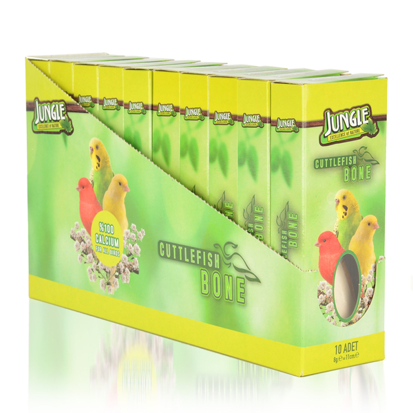 Jungle Kutu Mürekkep Bal.Kemiği 10'lu (Kalamar)