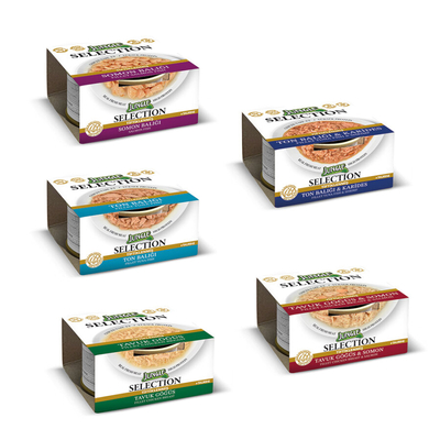 Jungle - Jungle Selection 70 gr Konserve Seti 5 Çeşit-60 Adet