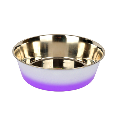 KE 1300DS Çift Renkli Çelik Mama Kabı 13 cm - Thumbnail