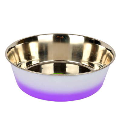 KE 2000DS Çift Renkli Çelik Mama Kabı 20 cm - Thumbnail