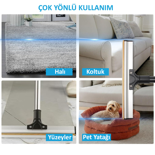 Kedi-Köpek Fonksiyonel Tüy Temizleme Fırçası