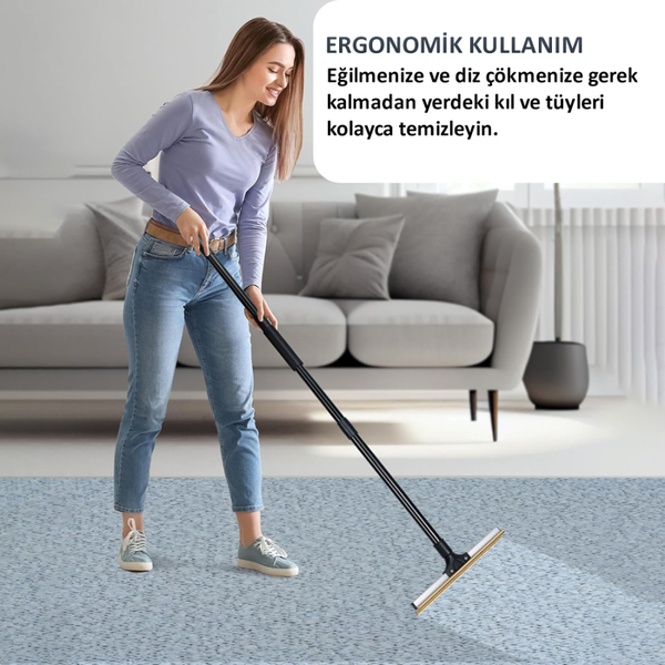 Kedi-Köpek Tüy Toplayıcı (İki Yüzü Bakır)