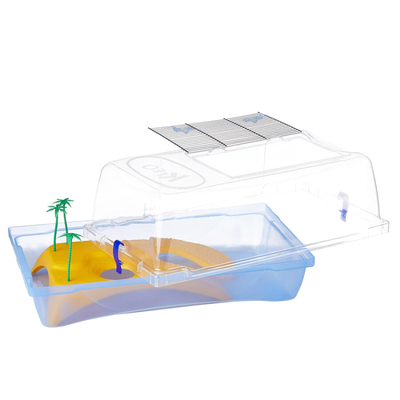 Kleo Plastik Kaplumbağa Kafesi 58x32x31 cm - Thumbnail