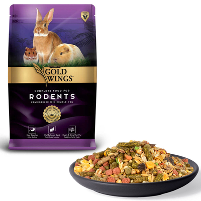 Gold Wings Premium - Premium Kemirgen Yemi 1 Kg 6'lı