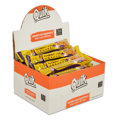 Quik - Quik Ballı Muhabbet Krakeri 36'lı