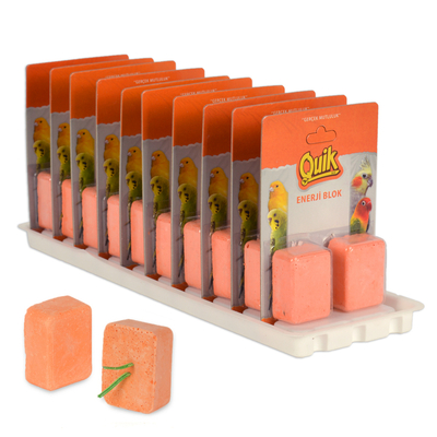 Quik - Quik Enerji Bloğu Portakallı 2'li 10 Adet