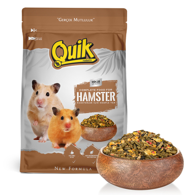 Quik - Quik Hamster Yemi 500 gr 8'li