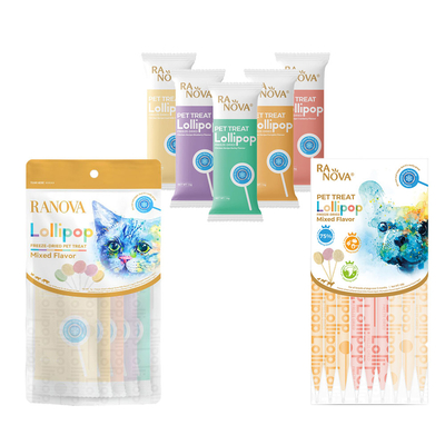 Ranova - Ranova Kedi-Köpek Lolipop Seti - NİSAN