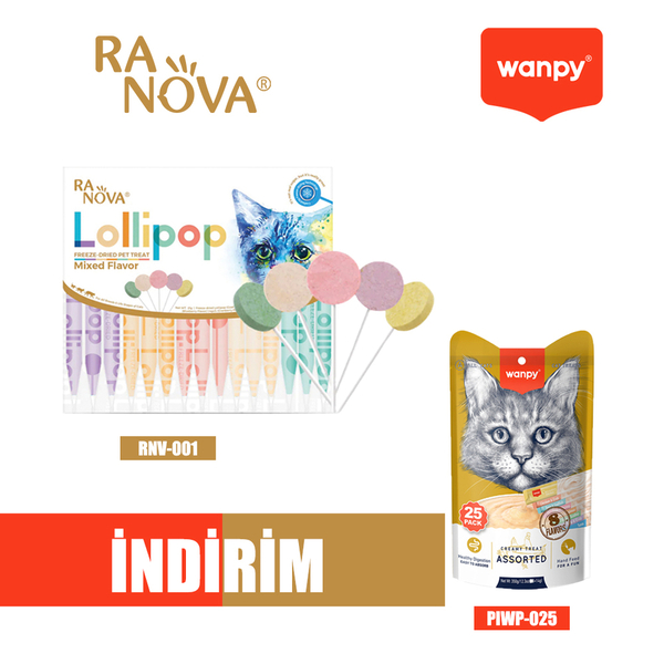 Ranova Lolipop ve Wanpy Krema Seti - MAYIS