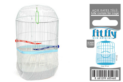 Fit Fly - Silindir Lüx Kafes Tülü 10'lu