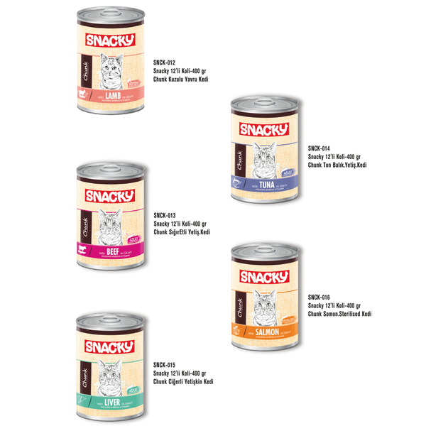 Snacky Konserve Lansman Seti - MART