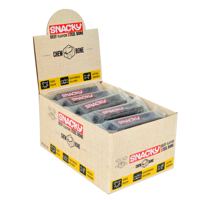 Snacky - Snacky Small Biftekli Köpek Ödülü 46gr x 24'lü