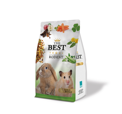 Gold Wings The Best - The Best Kemirgen Yemi 1,25 Kg 4 Ad.Pellet Karışım