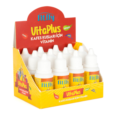 Fit Fly - Vita Plus Kuş Vitamini 25 ml 12'li