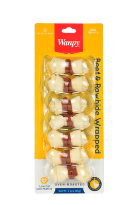 Wanpy - Wanpy Biftek Sargılı 85 gr MD-01H Köpek Ödülü