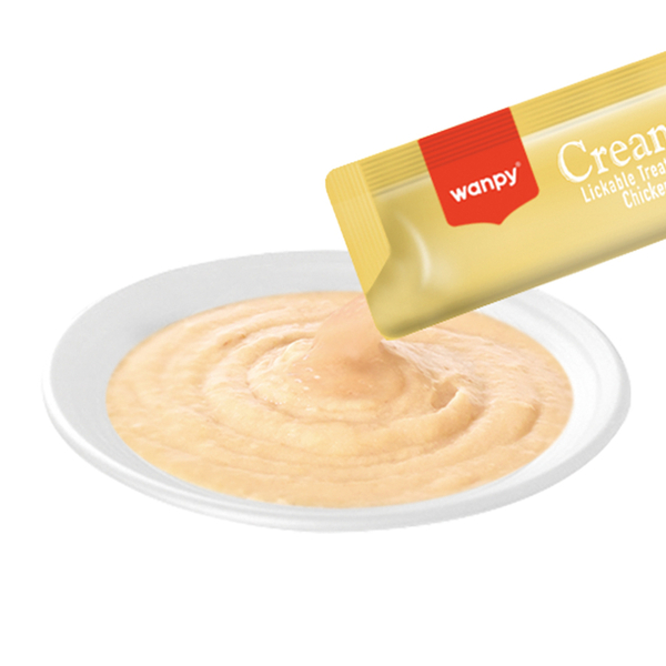 Wanpy Tavuk 25*14 gr Krema Kedi Ödülü RAC-49