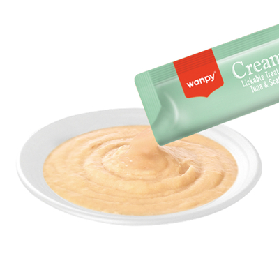 Wanpy Ton&Deniz Taraklı 25*14 gr Krema Kedi Ödülü RAC-051 - Thumbnail