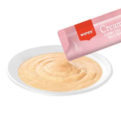 Wanpy Ton&Karides 25*14 gr Krema Kedi Ödülü RAC-050 - Thumbnail