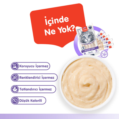 Wanpy Urinary Care Ördek&Tavuk 12'li-F.Krema Ödül 5x14gr - Thumbnail
